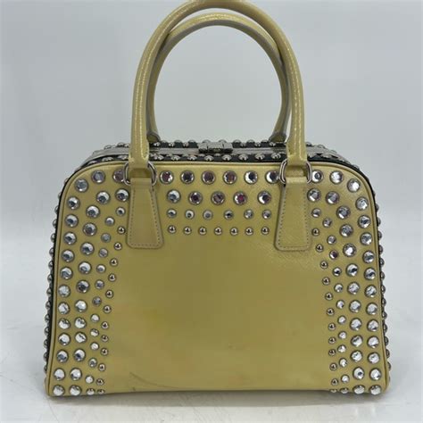 diamond bag prada|bedazzled prada bag.